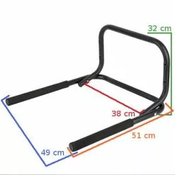 Brandless Support Mural Pour Rangement Vélo électrique - 2 Places -Magasin De Pneus Reha support mural pour rangement velo electrique 2 places full 3